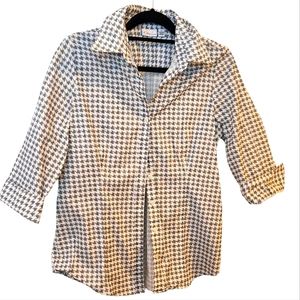 Dressy Collared Kim Rogers Button Down Shirt